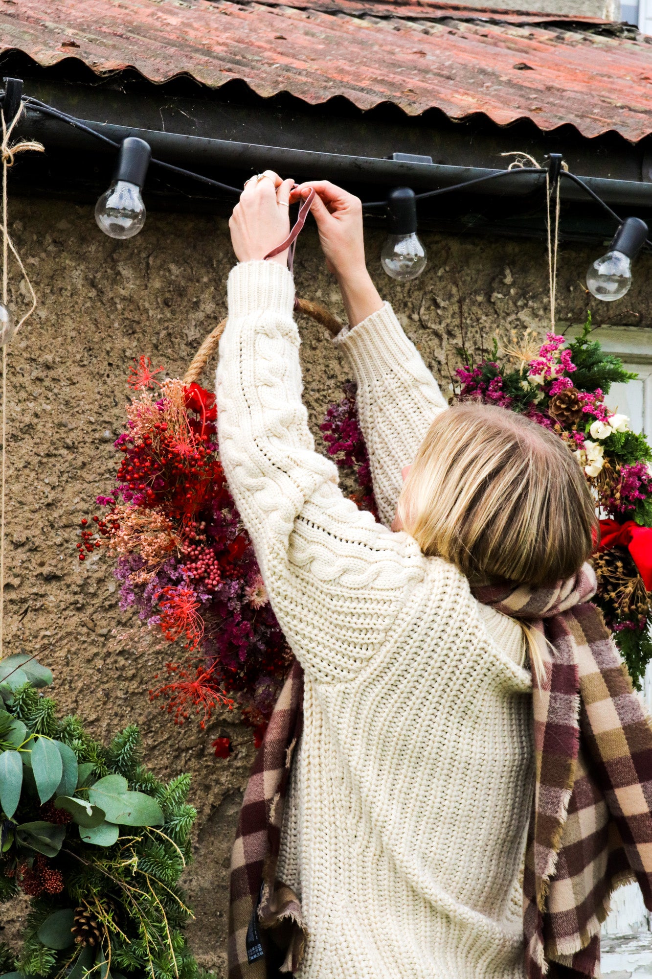CHRISTMAS WREATH WORKSHOP